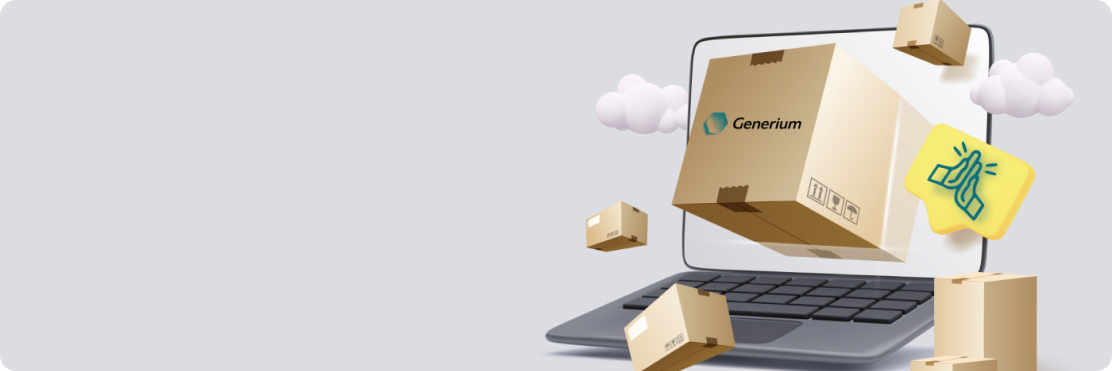 посылки сыплются из монитора